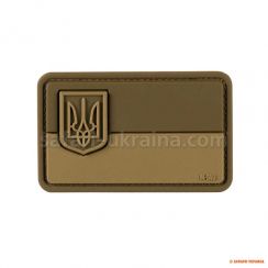 M-Tac нашивка прапор України з гербом PVC coyote