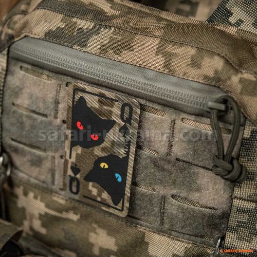 M-Tac нашивка Queen of spades MM14/Black