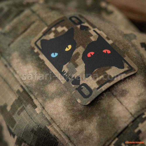 M-Tac нашивка Queen of spades MM14/Black