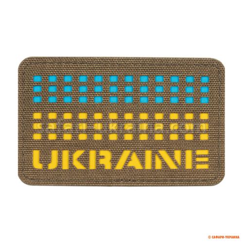 M-Tac Ukraine Laser Cut Coyote-Yellow-Blue-GID
