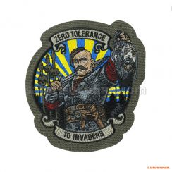 M-Tac нашивка Zero Tolerance (вишивка) Ranger Green