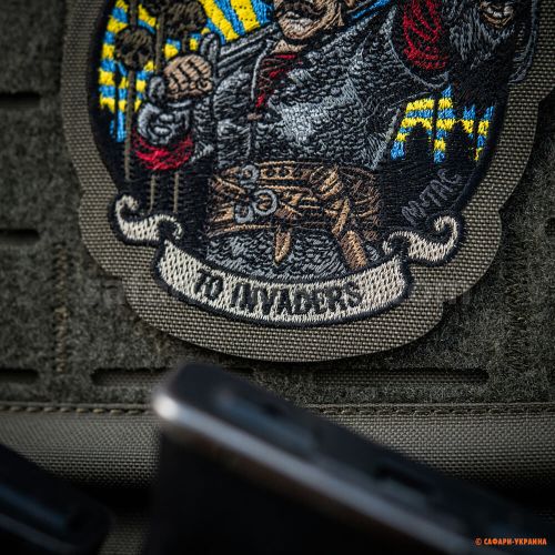 M-Tac нашивка Zero Tolerance (вышивка) Ranger Green