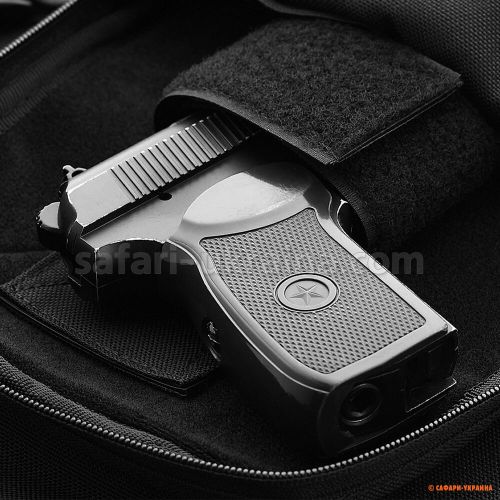 M-Tac сумка-кобура плечова Elite Gen.IV з липучкою Black 