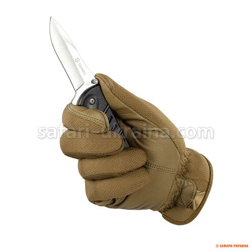 M-Tac перчатки Scout Tactical Mk.2 кожаные Coyote