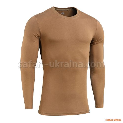 M-Tac футболка 93/7 длинный рукав Coyote Brown