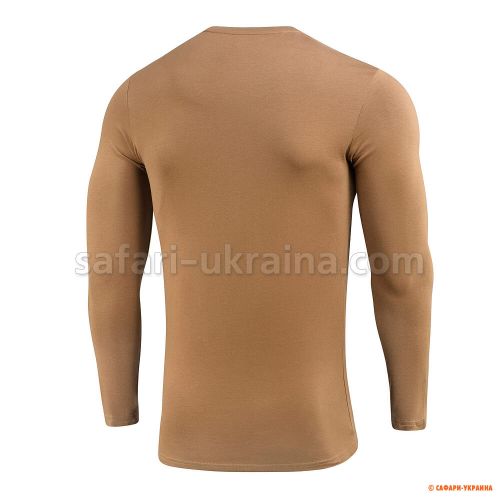 M-Tac футболка 93/7 длинный рукав Coyote Brown