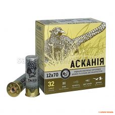 Патрон Тахо Аскания кал.12/70, №2 (3,75 мм), 32 г, без контейнера