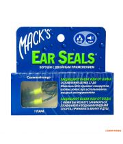 MACK`S Ear Seals защита от воды и шума до 27 дБ, съемный шнур