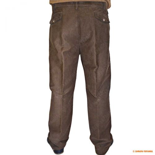 Брюки для охоты Maremmano Carrettiera Fustango, 100% хлопок, коричневые