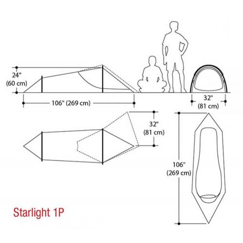 Ультралегка палатка Marmot Starlight 1P, арт. MRT 27400.9260 