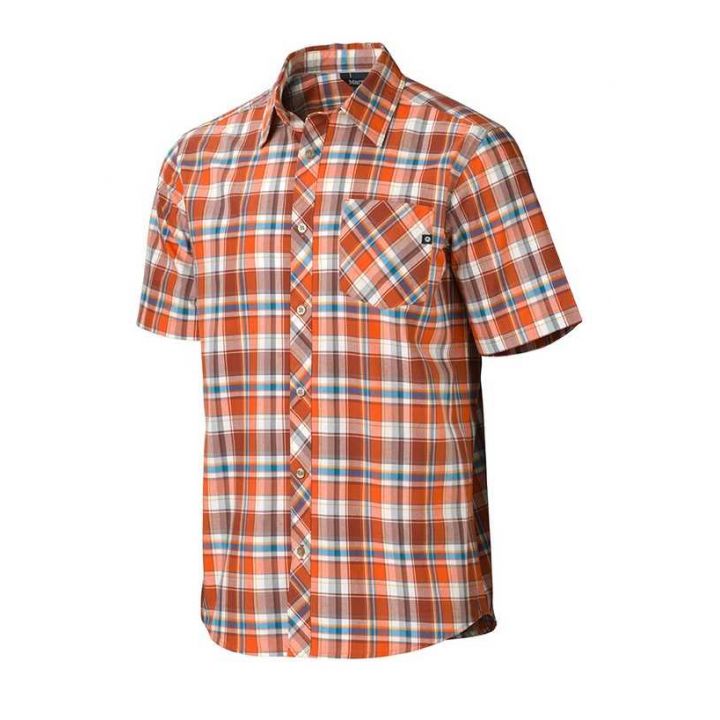 Клетчатая рубашка мужская Marmot Homestead SS, арт.MRT 52660.6198