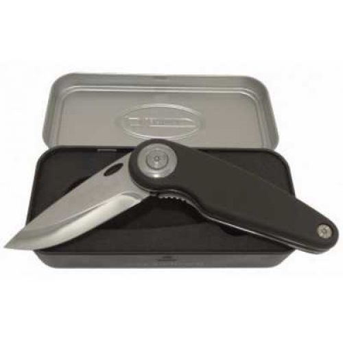 Складной нож Marttiini Pelican Black, длина клинка 80 мм