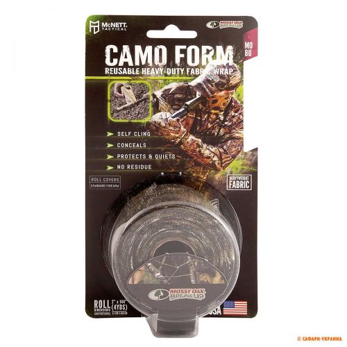 Камуфляжная лента McNett Camo Form, цвет: Mossy OAK Shadow Grass Blades