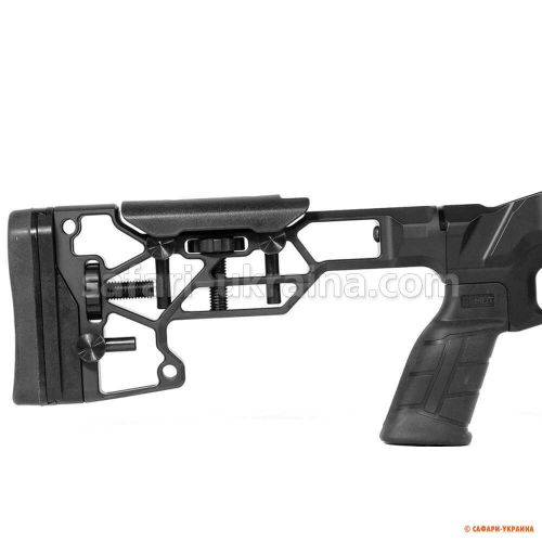 Приклад MDT Skeleton Rifle Stock V5. Матеріал - алюміній. Колір - чорний 