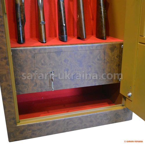 Сейф для зброї Metalk Condor 1836540, на 11 одиниць зброї, 176.5х65х40см 