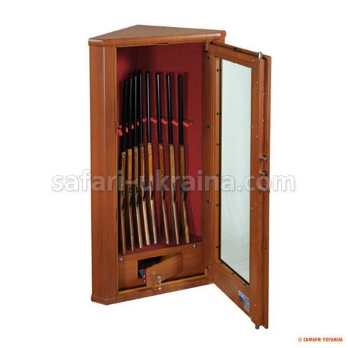 Збройовий сейф кутовий Metalk Principe 1737564, на 8 одиниць зброї, 170x91x64см 