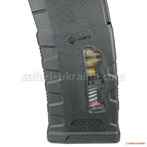 Магазин до AR-15 MFT Extreme Duty Polymer к.223 Rem, 30-ти зарядний  з вікном 