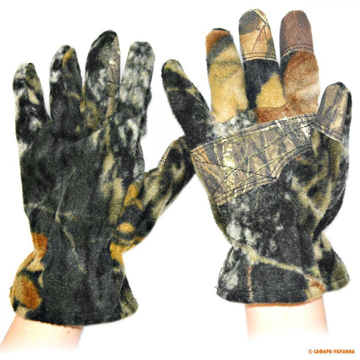 Перчатки охотничьи Mid West 1496 MO, цвет: Mossy Oak New Break Up
