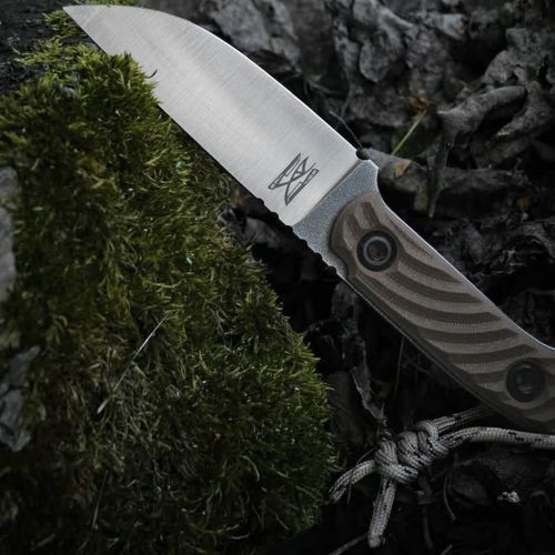 Нож Mikituk Браун/Braun туристический, универсальный