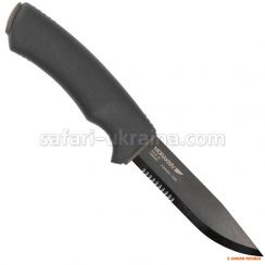 Ніж Morakniv BushCraft Black SRT (холодна зброя)