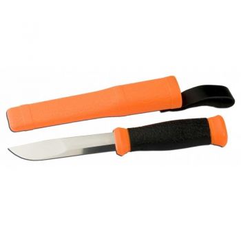 Охотничий нож Mora 2000 оранжевый, нержавейка, длина клинка 109 мм