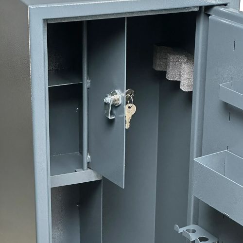 Сейф оружейный Mzavod ШОС-1250, антрацитово-серый