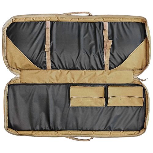 Чехол Shapoval-shop для AR15, 90х30х9 см, с ремнем, коричневый