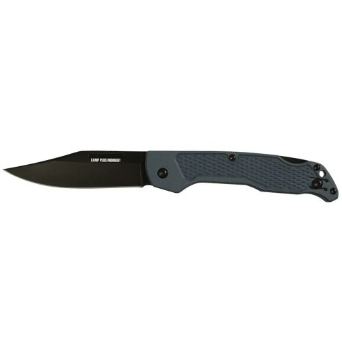Нож Ontario Knife Camp Plus EDC Midnight Grey