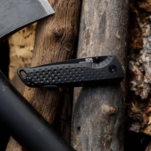 Нож SOG Adventurer LB Blackout