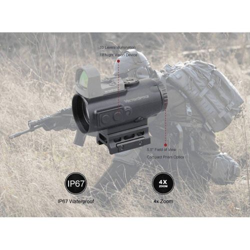 Прицел призматический Vector Optics Paragon 4x24 Micro