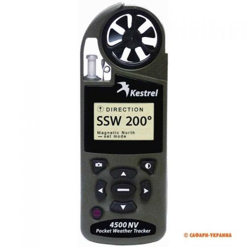 Кишенькова метеостанція Kestrel 4500NV, колір: сірий 
