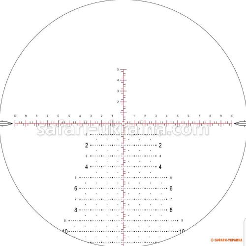 Прицел Nightforce NX8 4-32x50 F1 ZeroS. Сетка Mil-XT с подсветкой