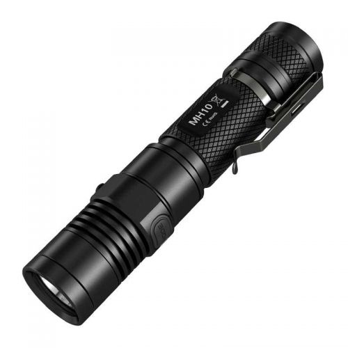 Фонарь Nitecore MH10 (Сree XM-L2 U2, 1000 люмен, 7 режимов, 1х18650, USB), комплект
