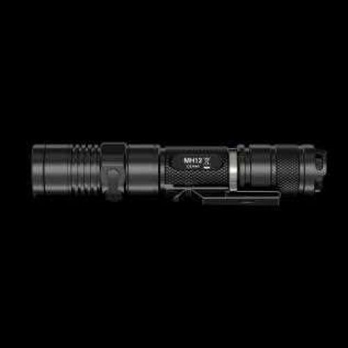 Ліхтар Nitecore MH12w (Сree XM-L2 U2 1000 люмен, 7 режимів, 1х18650, USB), теплий білий 