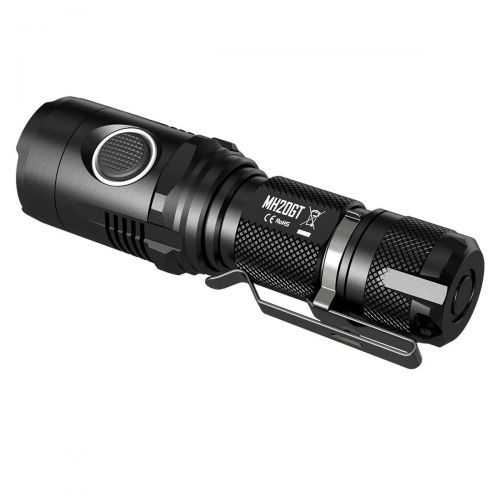 Фонарь карманный Nitecore MH20GT (Сree XP-L HI V3, 1000 люмен, 8 режимов, 1х18650, USB)