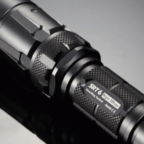 Ліхтар Nitecore SRT6 Night Officer (Cree XM-L2 T6, 930 люмен, 5 режимів), чорний 
