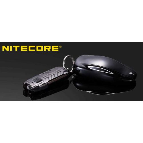 Наключный фонарь Nitecore TUBE (1 LED, 45 люмен, 2 режима, USB), лазурный