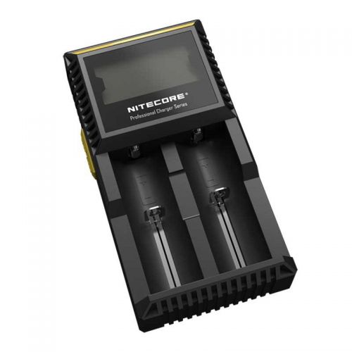 Зарядний пристрій Nitecore Digicharger D2 з LED дисплеєм (2 канали) 