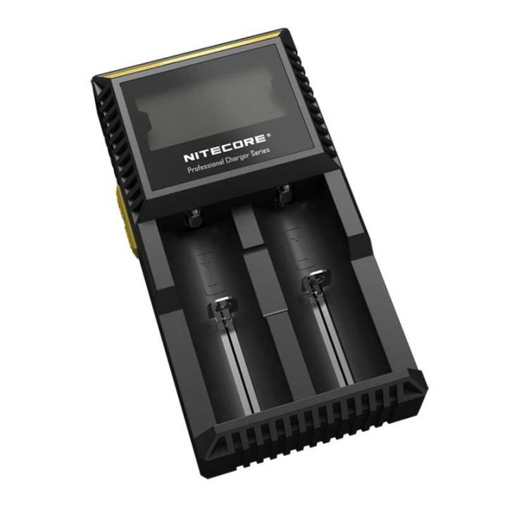 Зарядний пристрій Nitecore Digicharger D2 з LED дисплеєм (2 канали) 