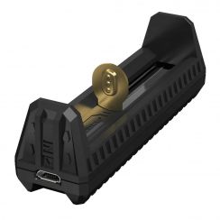 Зарядний пристрій + Power Bank Nitecore F1 (4.2V/5V, 1000mA, USB) 2 в 1