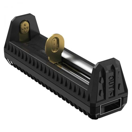 Зарядное устройство + Power Bank Nitecore F1 (4.2V/5V, 1000mA, USB) 2 в 1