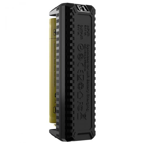 Зарядное устройство + Power Bank Nitecore F1 (4.2V/5V, 1000mA, USB) 2 в 1