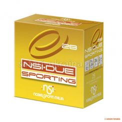 Гладкоствольный патрон Nobel NSI-DUE Sporting, кал.12/70, дробь №8,5, навеска 28 г