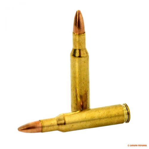 Патрон Norma, кал.222 Rem, тип кулі: Jaktmatch, вага: 3,6 gr / 55 grs 