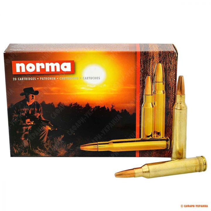 Патрон Norma, кал.7mm Rem Mag, тип кулі: Vulkan, вага: 11,0 gr / 169, 75 grs 