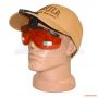 Стрелковые поляризационные очки с клипсой на козырек кепки Clip-On Cap Glasses