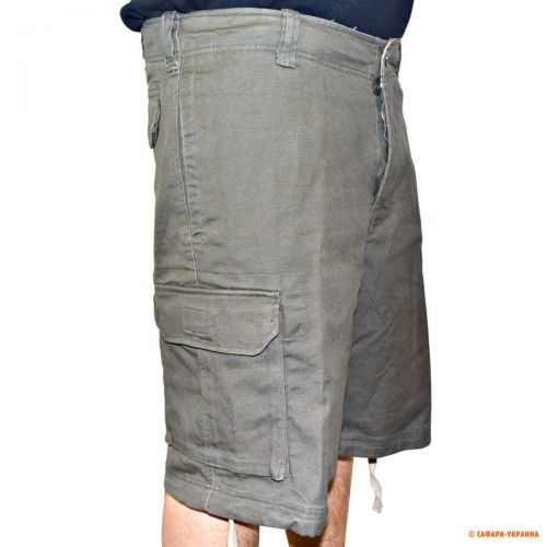 Хлопковые шорты Old Group Vintage Short Trousers, серые