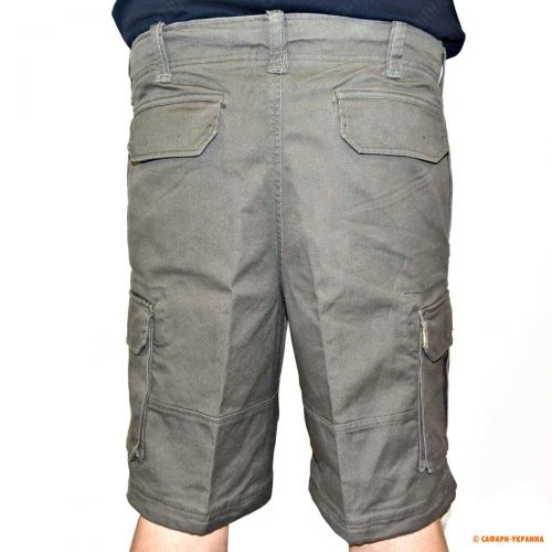 Хлопковые шорты Old Group Vintage Short Trousers, серые