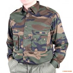 Мисливська сорочка Old Group Camicia Con Zip, камуфляжна