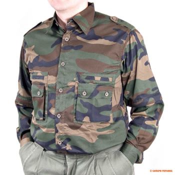 Охотничья рубашка Old Group Camicia Con Zip, камуфляжная